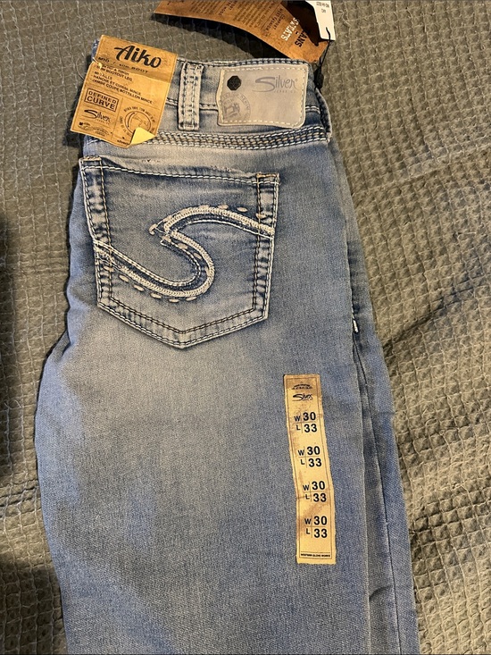 Silver Jeans Denim - Silver Jeans Light Blue Boot Cut Women's Jeans